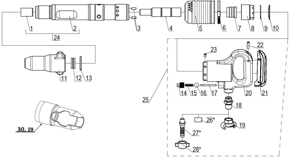 SK 13-1B (Ø25x75)