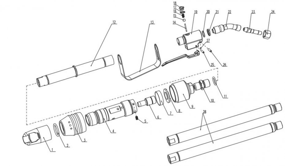 PS 4-1CA (#19x50) Открытая крышка