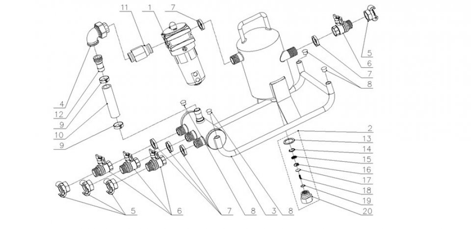 LUBRICATOR-SEPARATOR SOOR6