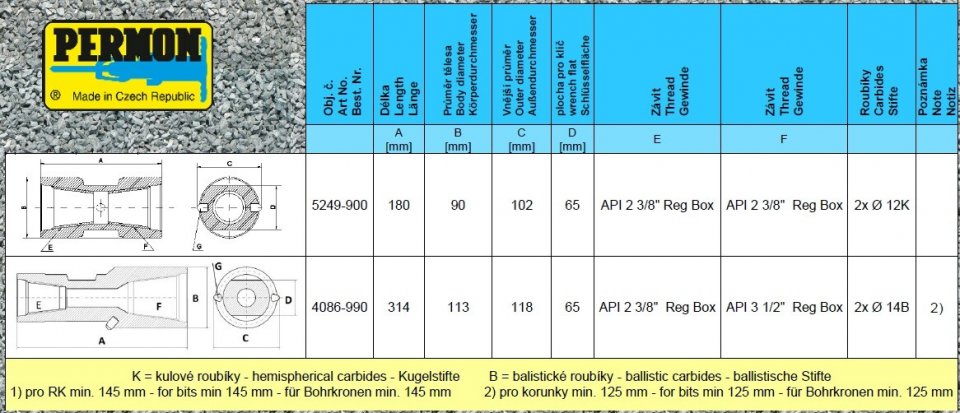 Retracting Adaptors (BOX-BOX)