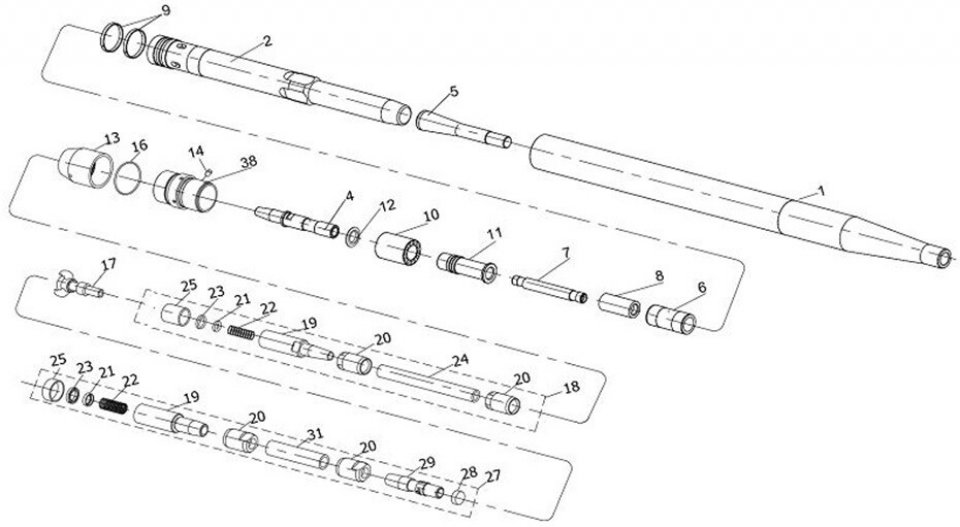 Пневмопробойник KT 130