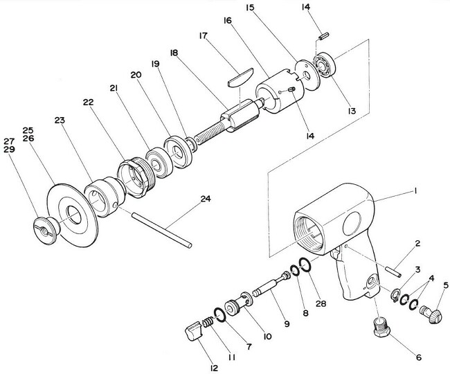 EINHANDSCHLEIFER 4" SI-2210