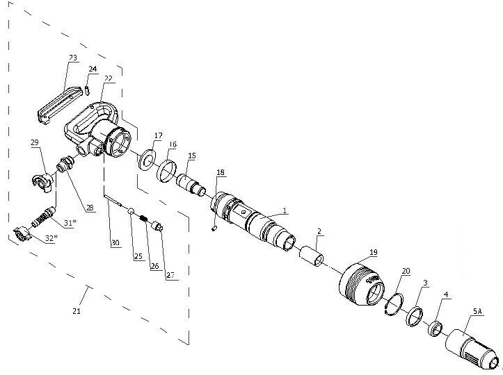 SK 9-5 (Ø25x75)