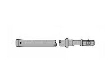 Hex17/Ø 20 x 60 Chisel profiled(l.310/w.50)